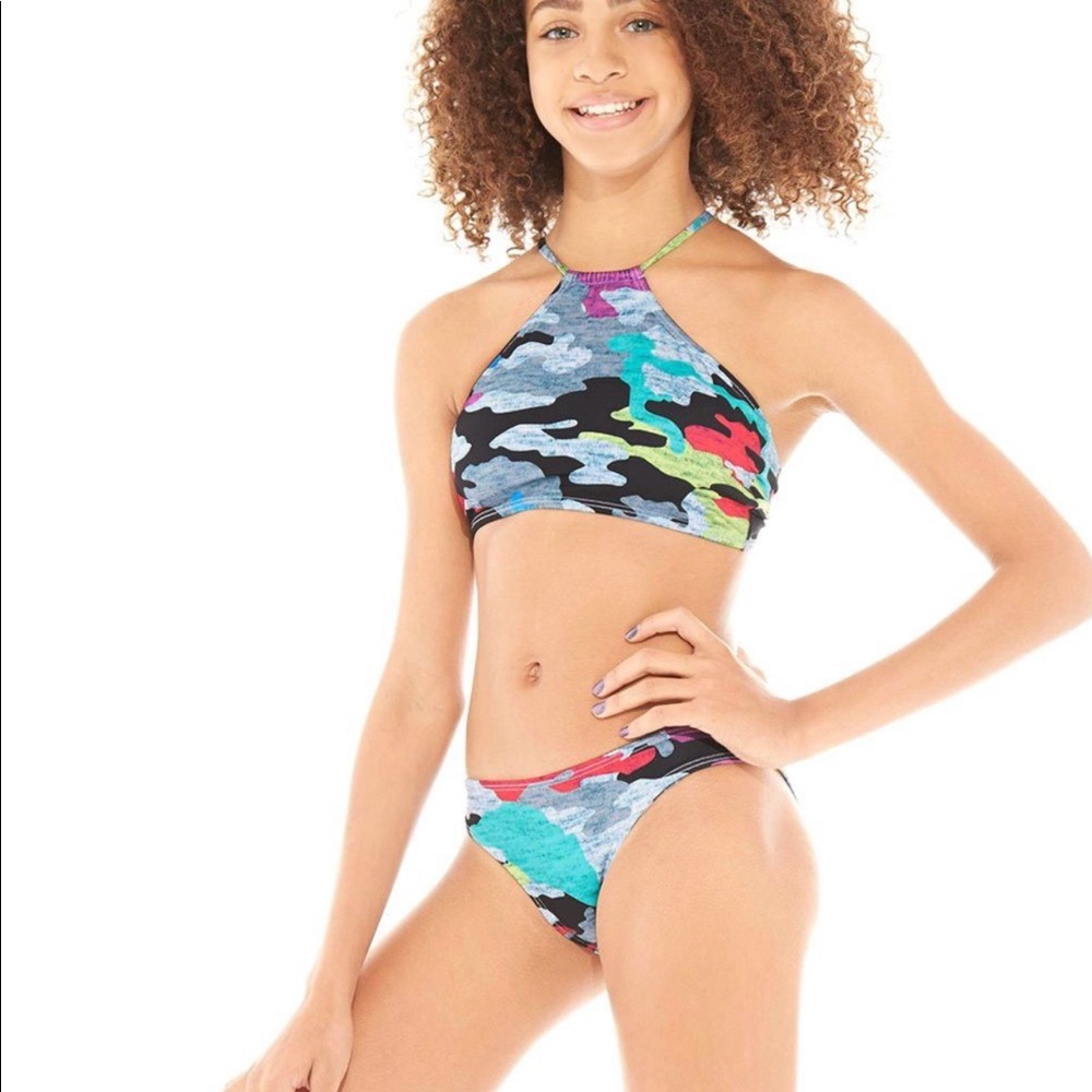 Girls Terez Bikini Camo